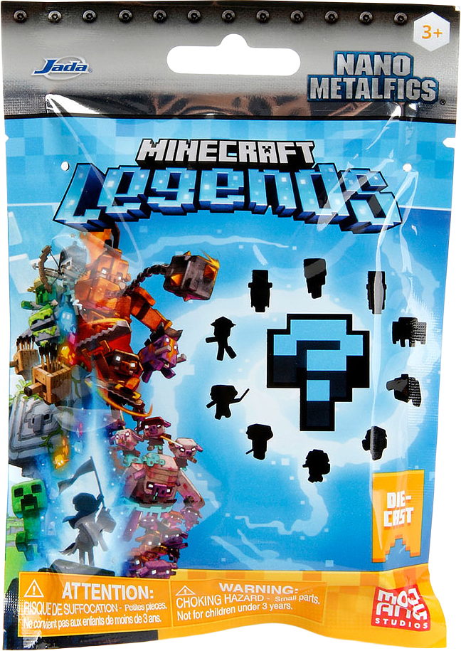 Minecraft Legends Nanofigurer Blind Pack, Wave 2