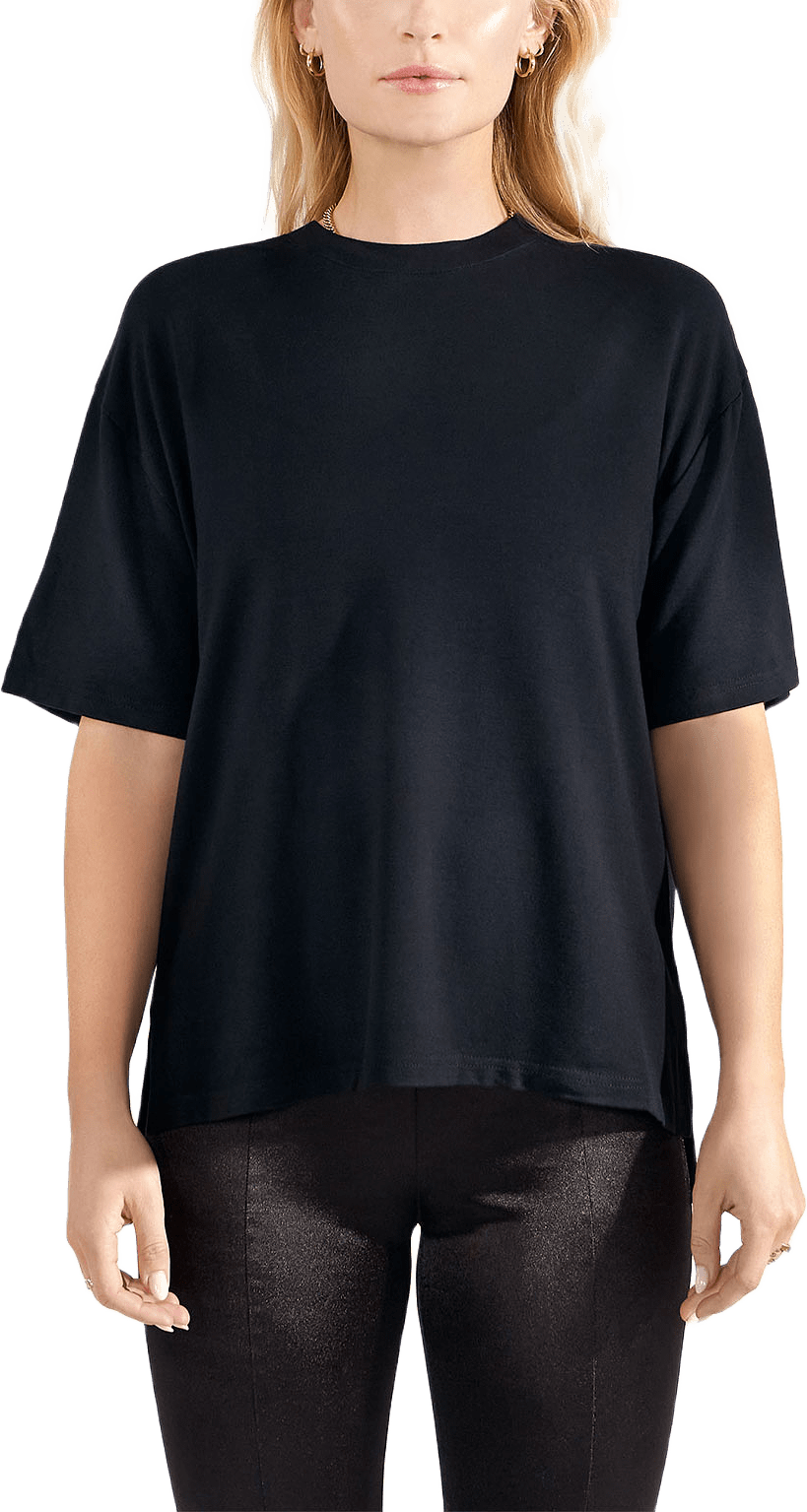 T-Shirt Soft, från Bread & Boxers, i färgen Black.