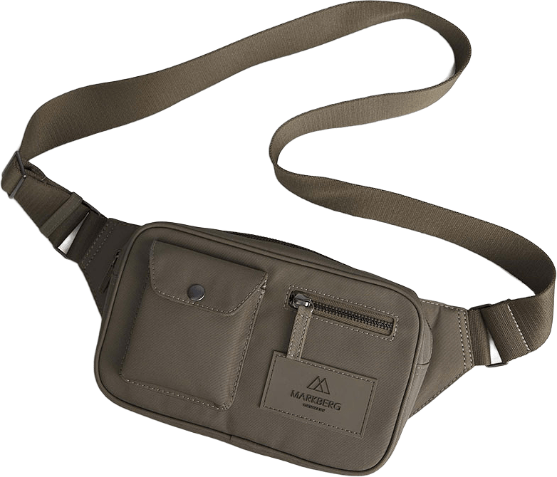 DarlaMBG Monochrome Bum Bag, från Markberg, i färgen Walnut.