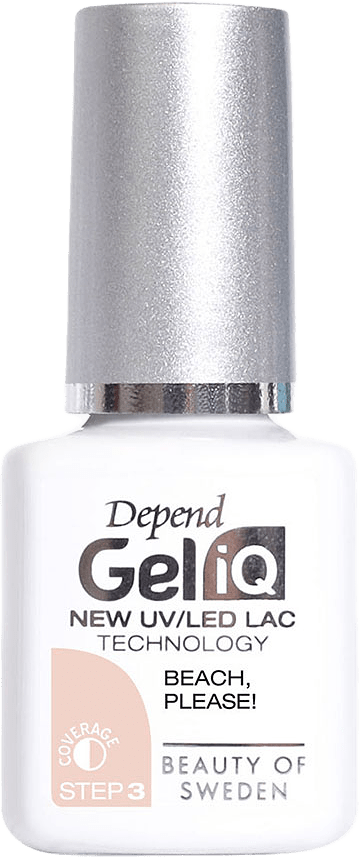 Gel iQ, från Depend, i färgen Beach, Please!.