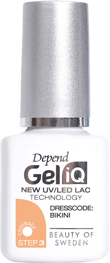 Gel iQ, från Depend, i färgen Dresscode: Bikini.