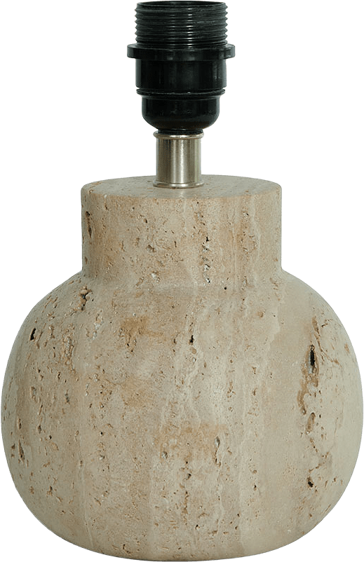 Pella table Travertine, från Watt&Veke, i färgen Matt Beige.