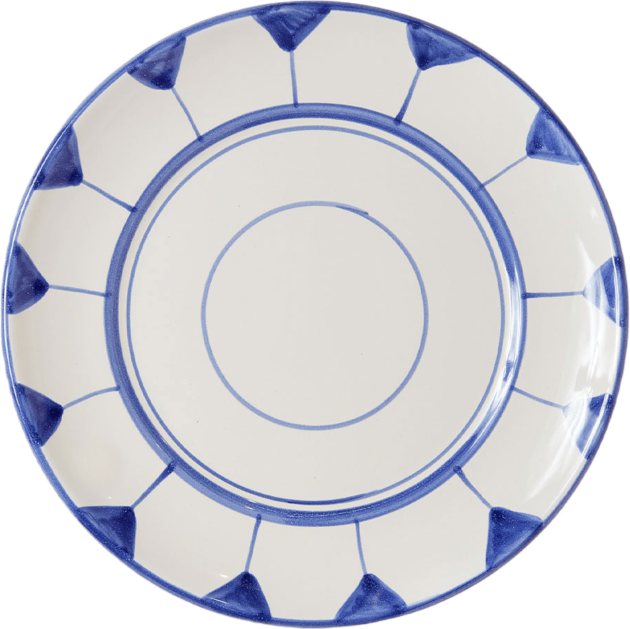 Mattallrik, från Benegiamo, i färgen Blå.
