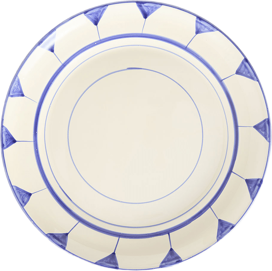 Uppläggningsfat, från Benegiamo, i färgen Blå.