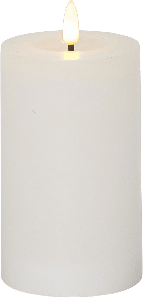 Star trading LED Blockljus Flamme Flow, från Star trading, i färgen Vit.