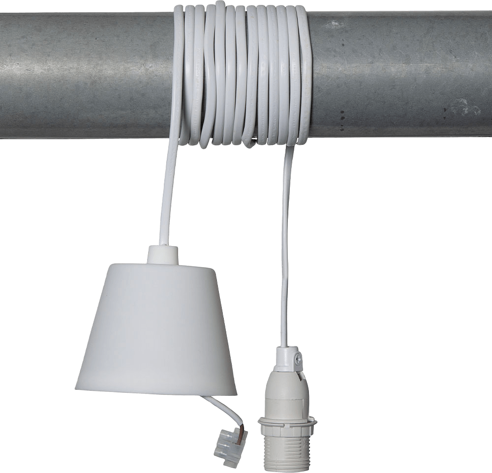 Star trading Sladdställ E14 Basic, från Star trading, i färgen Vit.