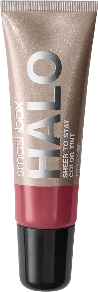 Halo Cream Blush Cheek + Lip Gloss, från Smashbox, i färgen Pomegrante.