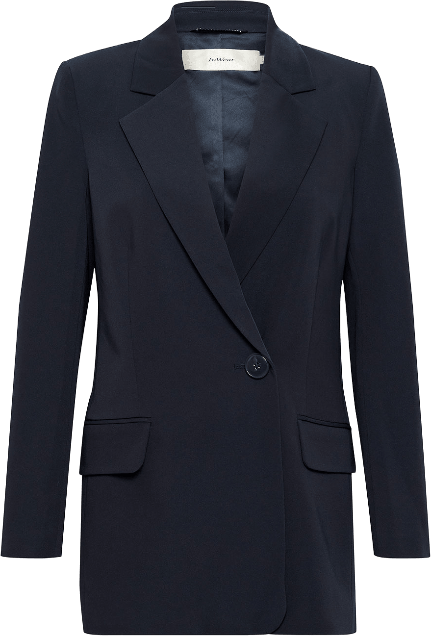 AdianIW Blazer, från Inwear, i färgen Marine Blue.