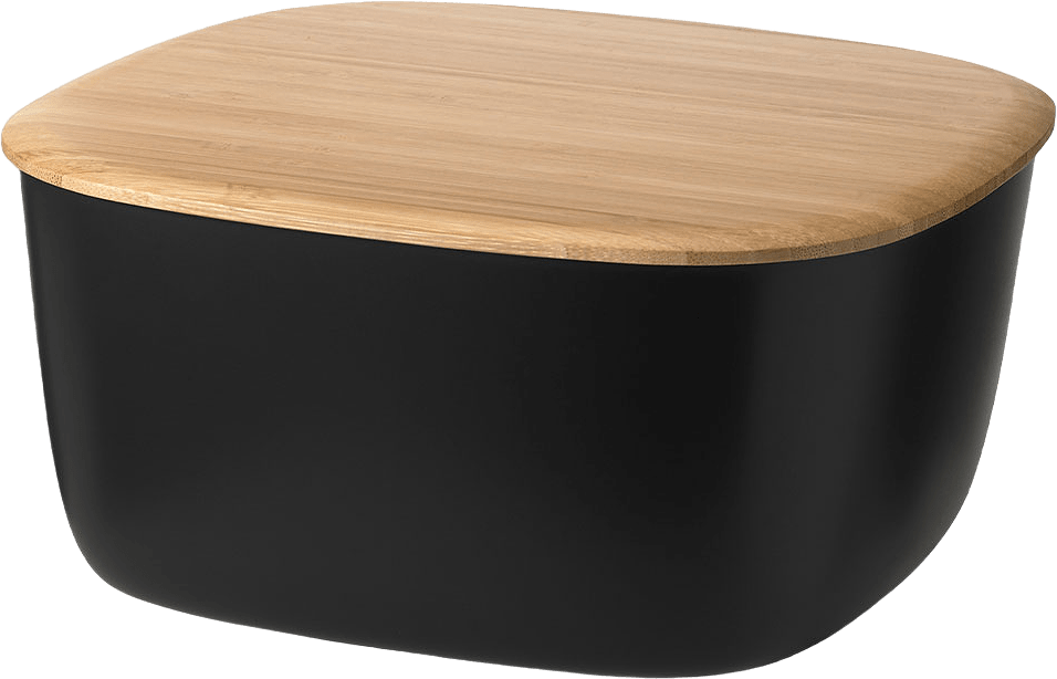BOX-IT brödlåda L 23 cm, från Rig-tig, i färgen Black.