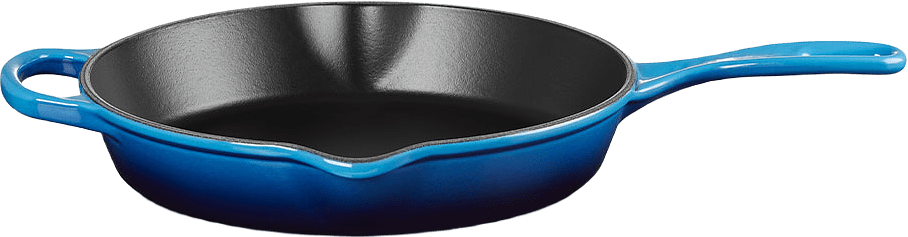 Djup Stekpanna Gjutjärn 26 cm Azure Blue 2L, från Le Creuset, i färgen Azure Blue.