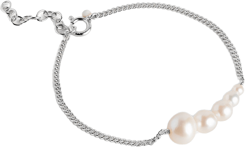 Bracelet, Carmen, från ENAMEL Copenhagen, i färgen Pearls.