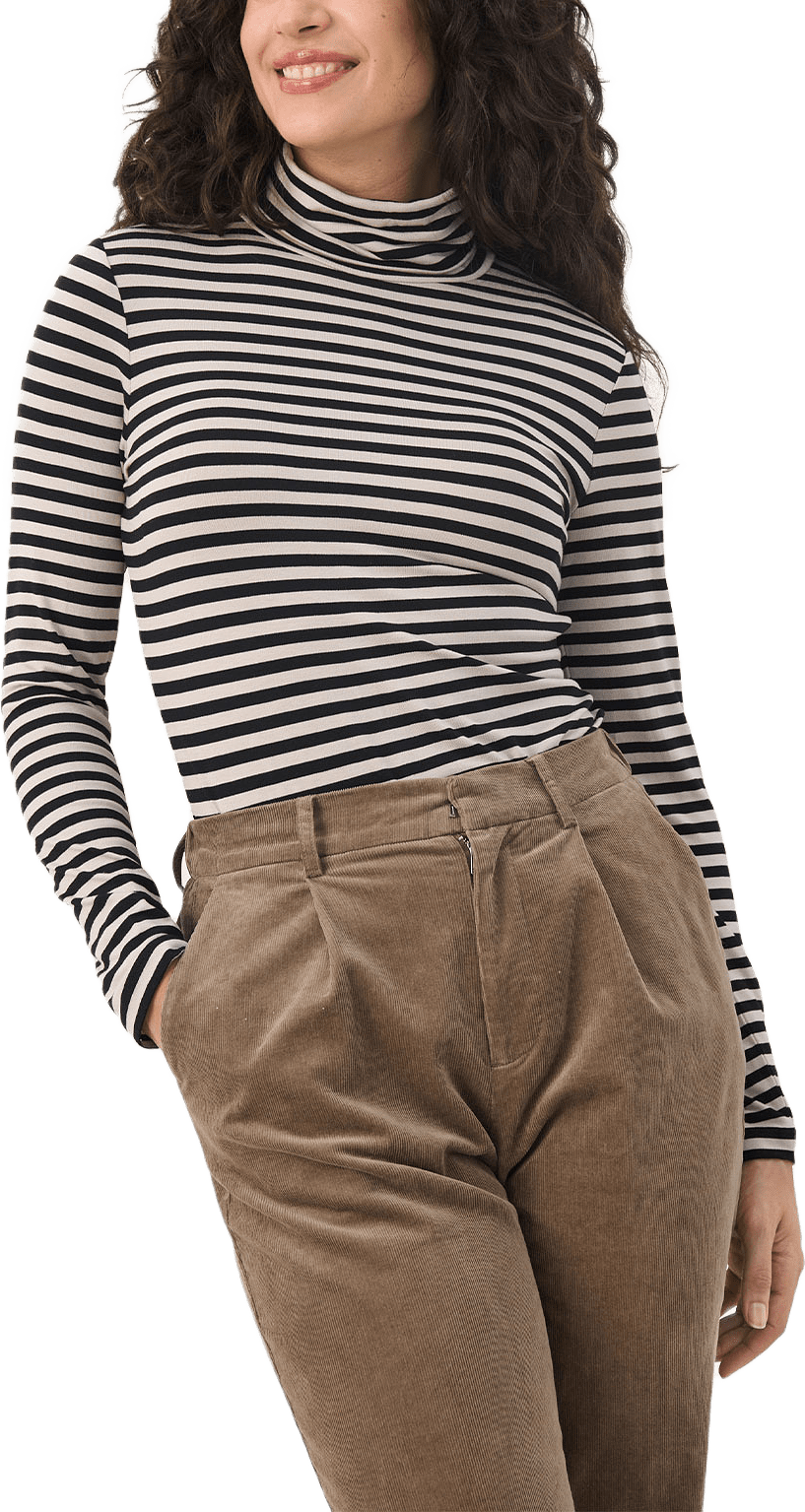 EfinasPW T-shirt, från Part Two, i färgen French Oak Stripe.