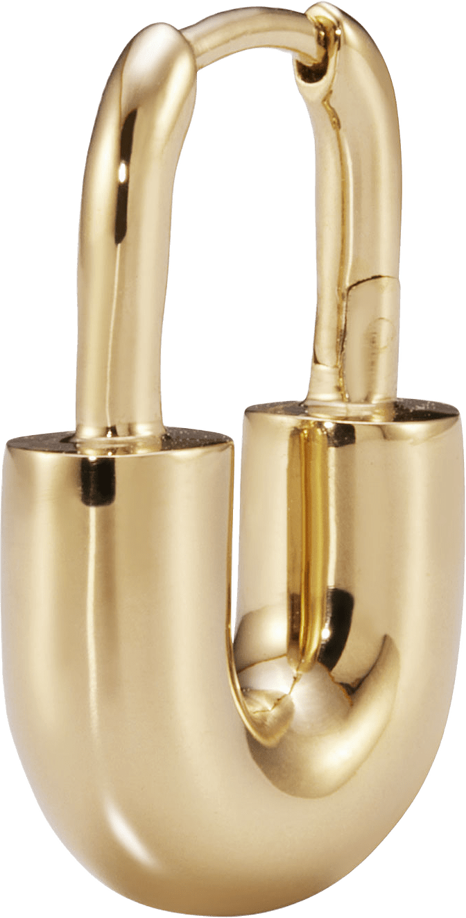 Schoenhauser Earring, från Maria Black, i färgen Sterling Silver Pl. Gold.