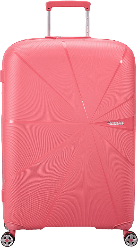 Starvibe Spinner 77 cm, från American Tourister, i färgen Sun Kissed Coral.