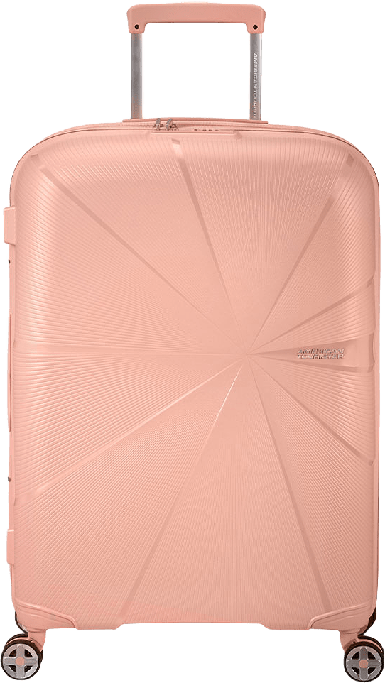 Starvibe Spinner 67 cm, från American Tourister, i färgen Metallic Peach.