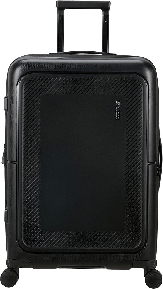 Dashpop Spinner 67 cm, från American Tourister, i färgen True Black.