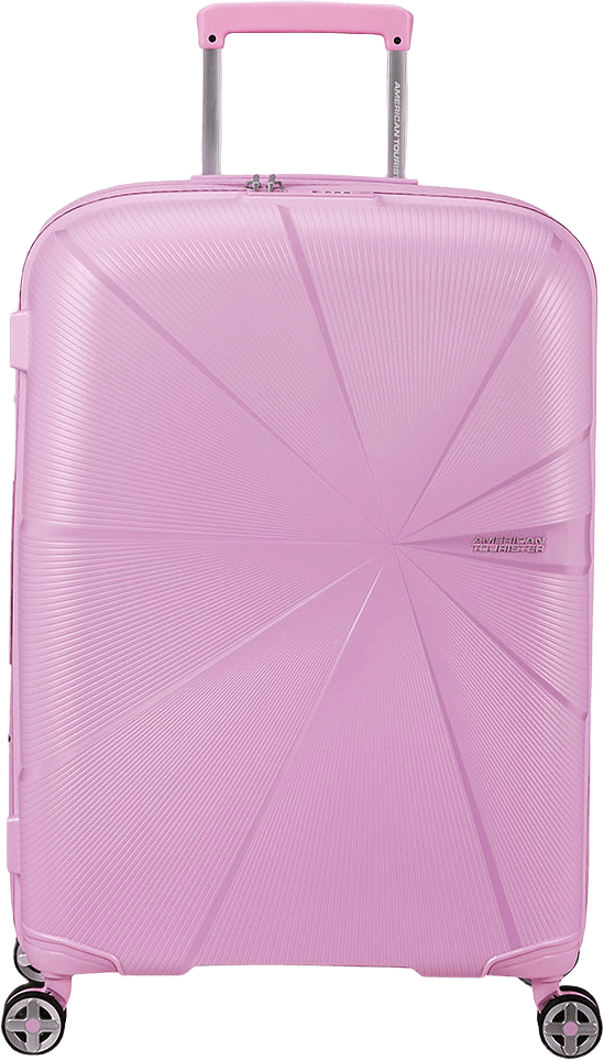 Starvibe Spinner 67 cm, från American Tourister, i färgen Metallic Pastel Lavender.