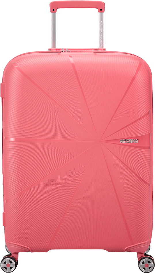 Starvibe Spinner 67 cm, från American Tourister, i färgen Sun Kissed Coral.