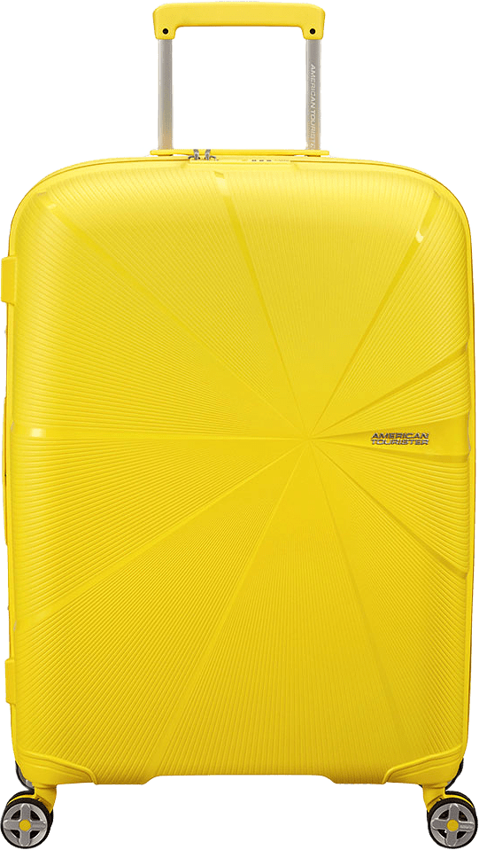 Starvibe Spinner 67 cm, från American Tourister, i färgen Electric Lemon.