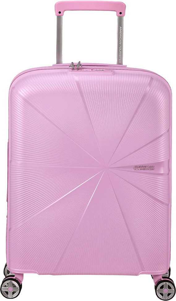 Starvibe kabinväska 55 cm, från American Tourister, i färgen Metallic Pastel Lavender.