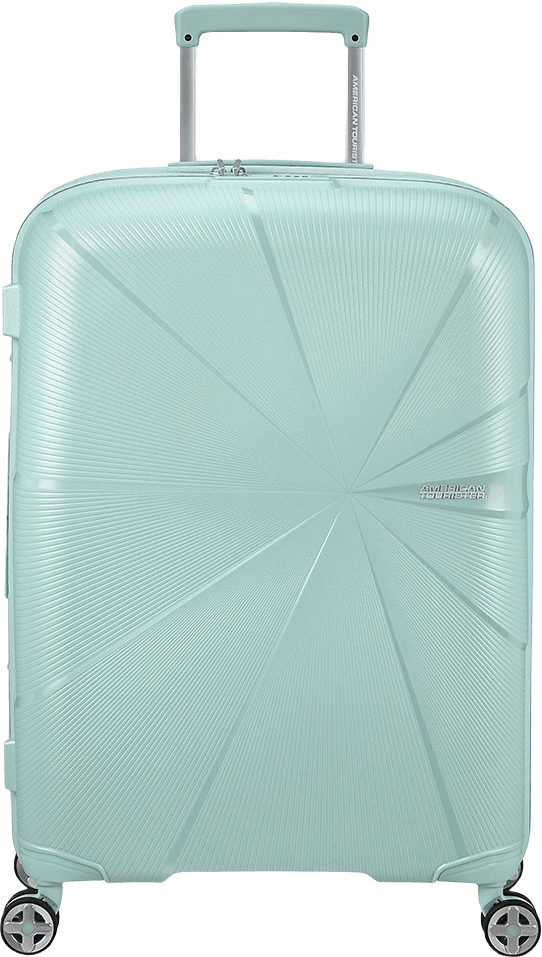 Starvibe Spinner 67 cm, från American Tourister, i färgen Metallic Surf Blue.