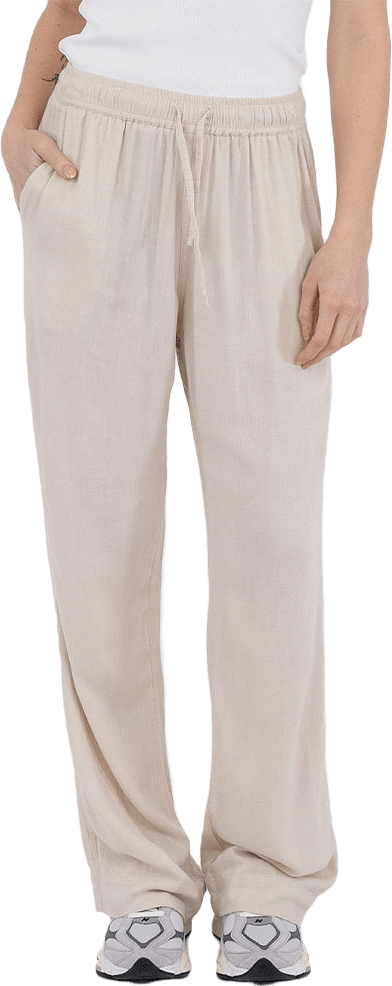 Sonar Drapy Linen Pants, från Neo Noir, i färgen Natural.