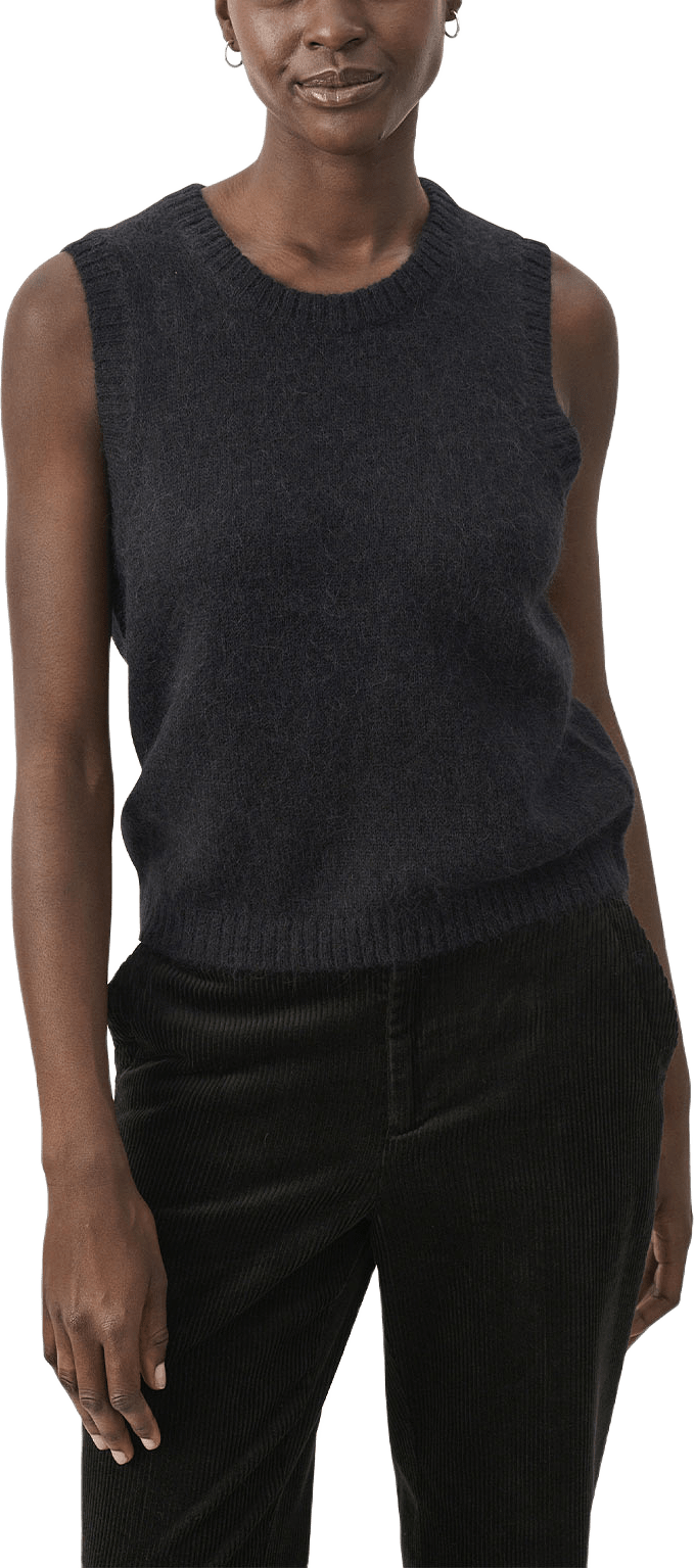 KatalinaPW PU; Part Two Waistcoat, från Part Two, i färgen Black.