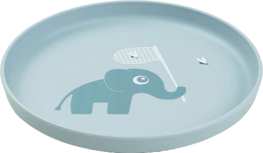 Foodie plate Elphee Blue, från Done by Deer, i färgen Blue.