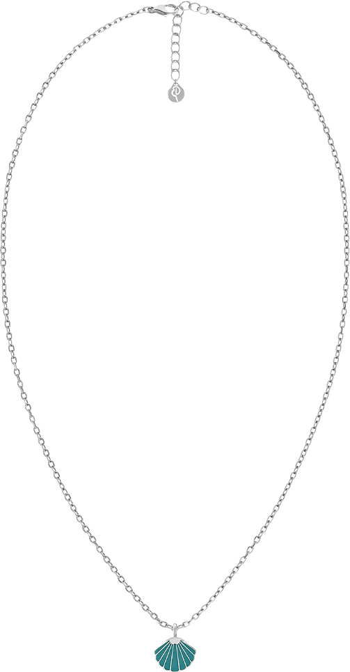 Laguna Necklace Shell Kids Steel, från Edblad, i färgen Steel.