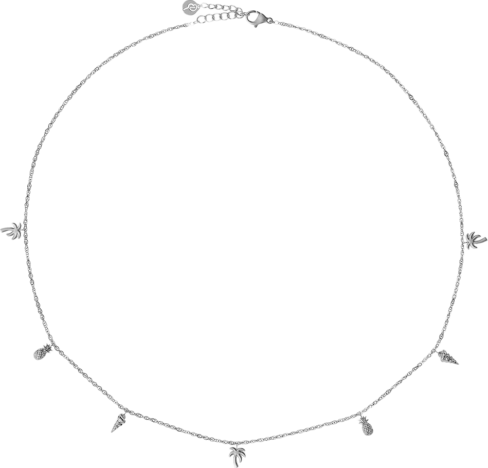 Tropic Necklace Multi Steel, från Edblad, i färgen Steel.