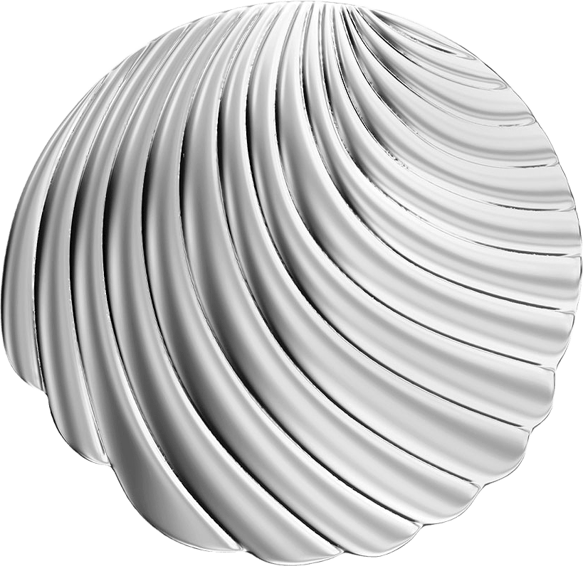 Shelli Brooch Steel, från Edblad, i färgen Steel.