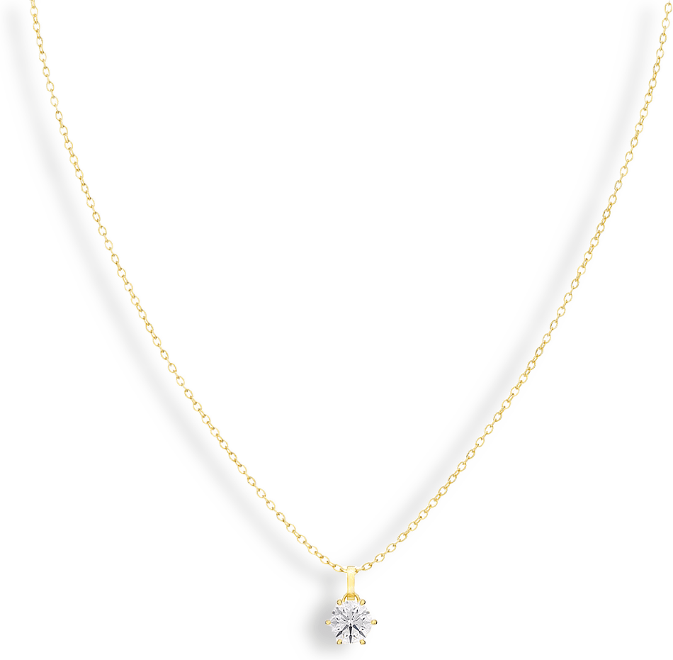 Crown Necklace Gold