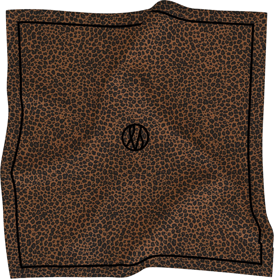 Leo Scarf, från lescarf, i färgen Brown.