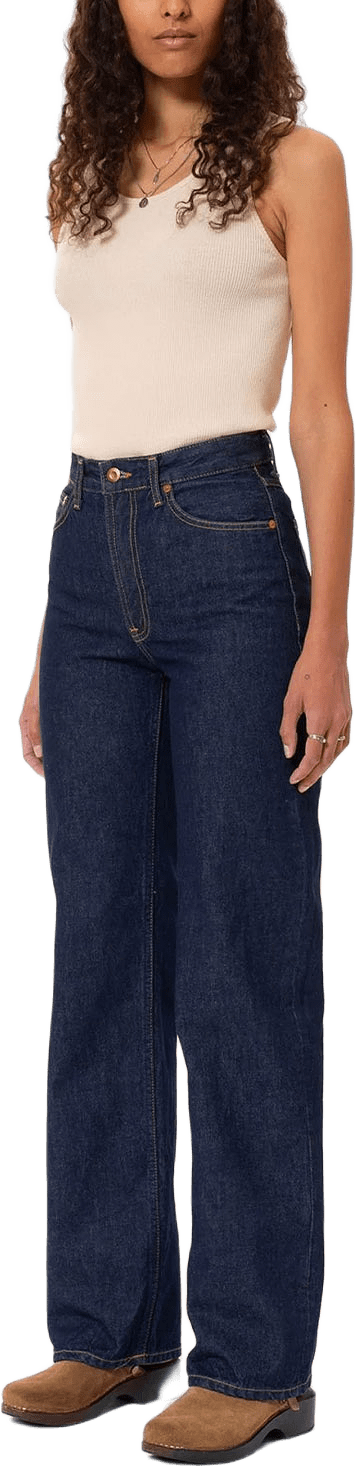 Eileen Jeans, från Nudie Jeans, i färgen Blue.