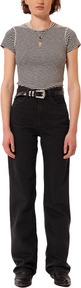 Eileen Jeans, från Nudie Jeans, i färgen Black.