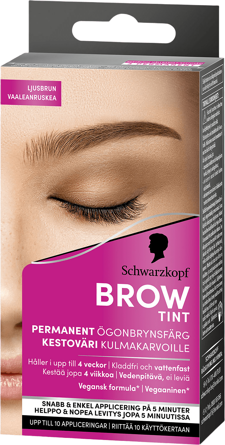 Brow Tint Light Brown, från Schwarzkopf.