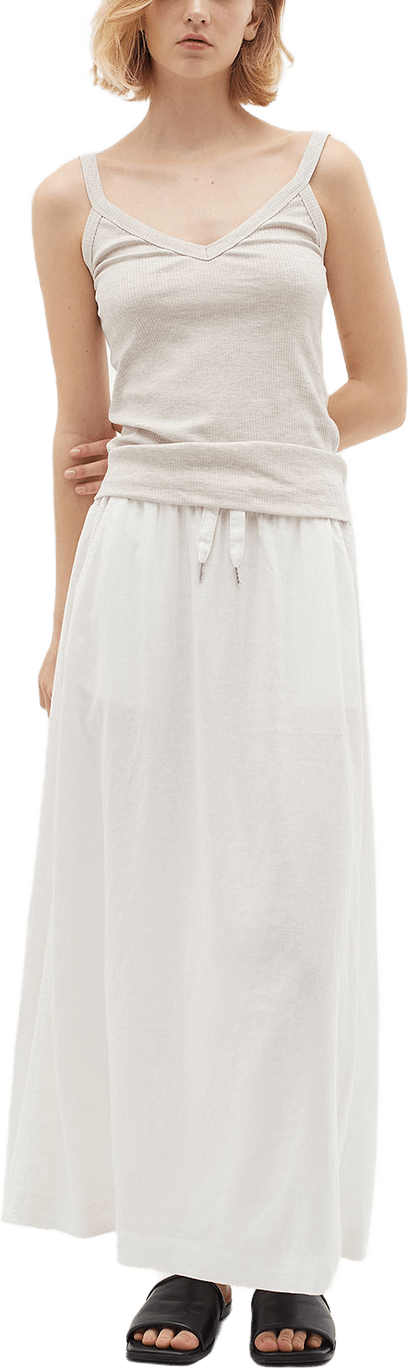 EllieIW Skirt, från Inwear, i färgen Pure White.