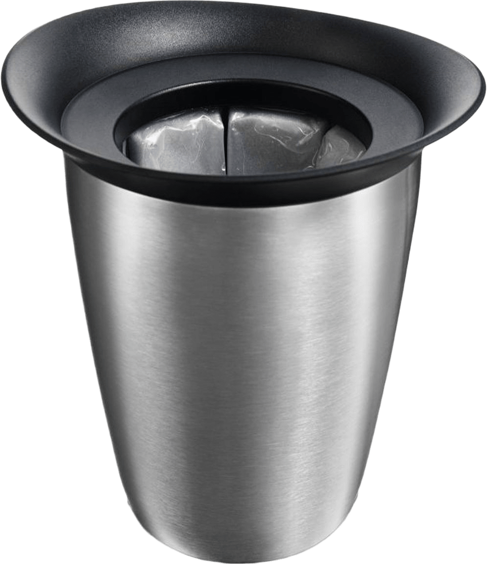 Active Champagne Cooler Elegant, från Vacu Vin, i färgen Silver/Black.