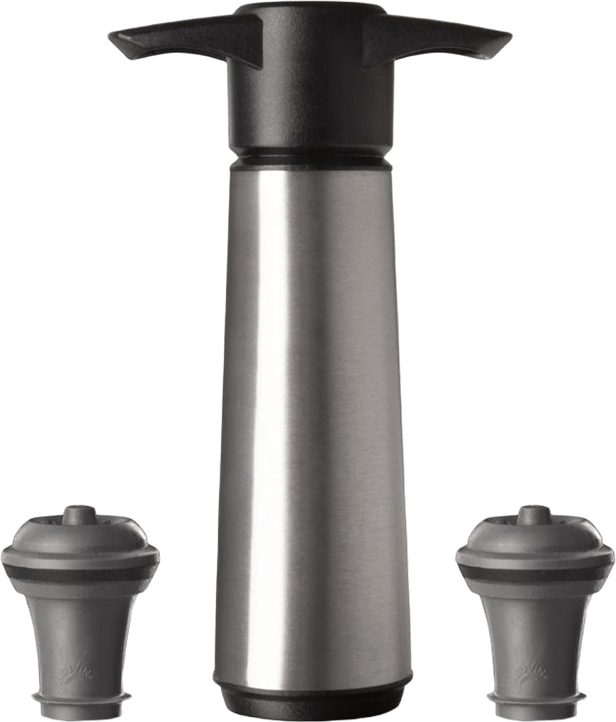 Wine Saver SS Vacuvin, från Vacu Vin, i färgen Black/Silver.