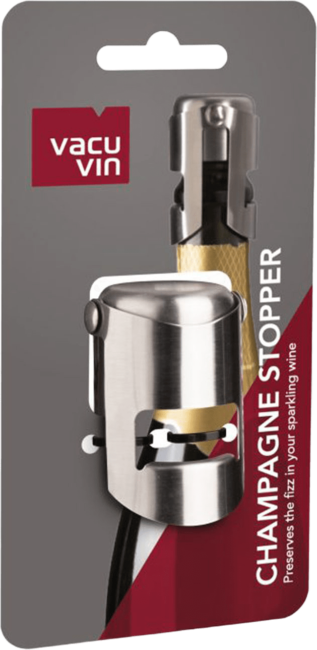 Champagne Stopper, från Vacu Vin, i färgen Silver.