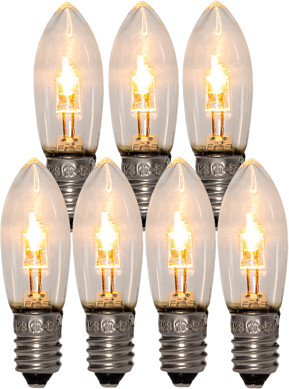 Reservlampa 7-p Universal LED, från Star trading, i färgen Transparent.