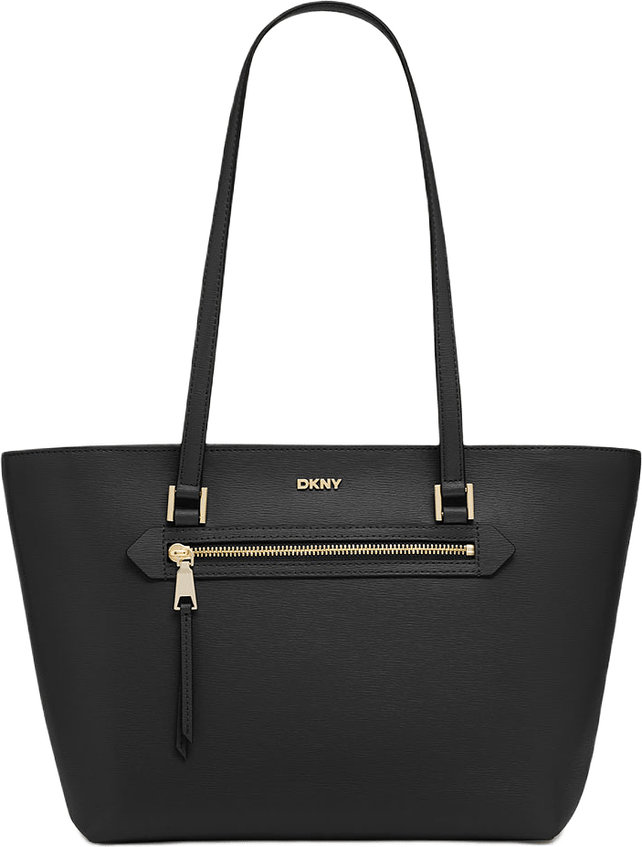 BRYANT AVE MD TOTE, från DKNY, i färgen Blk/Gold.
