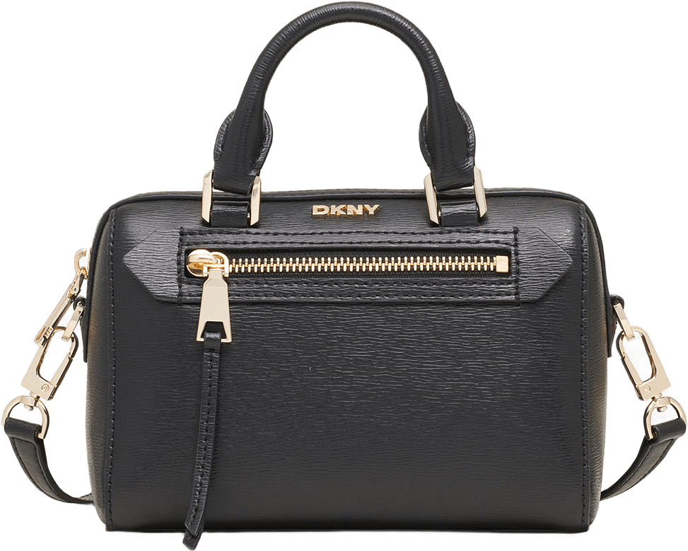BRYANT AVE SM DUFFLE, från DKNY, i färgen Blk/Gold.