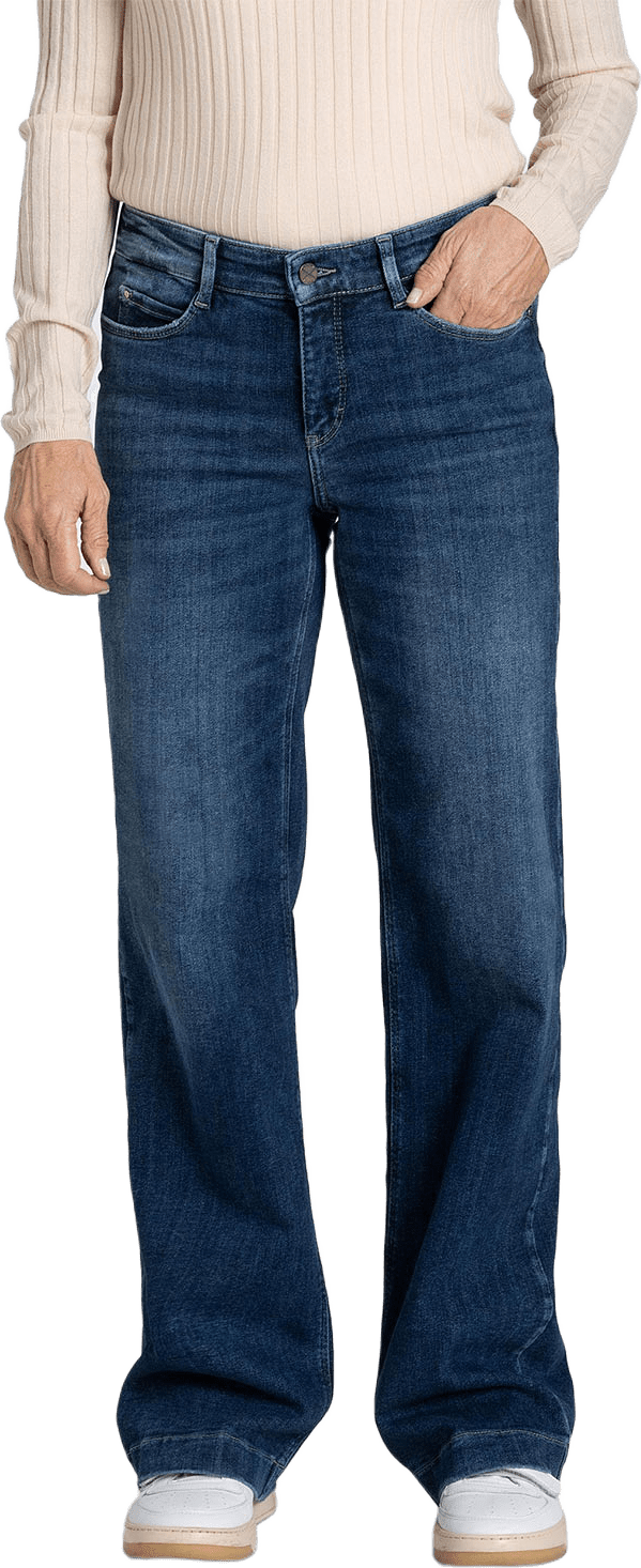 Dream Wide Authentic Trousers, från MAC Clothing, i färgen Cobalt Authentic Wash.