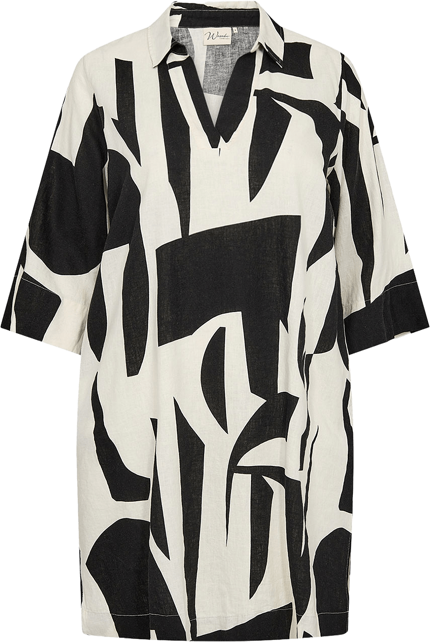 WA-Fura 3 Blouse, från Wasabi Concept, i färgen Black Combi.