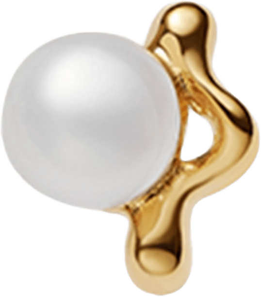 Shibuya Ni Stud, från Maria Black, i färgen Gold.