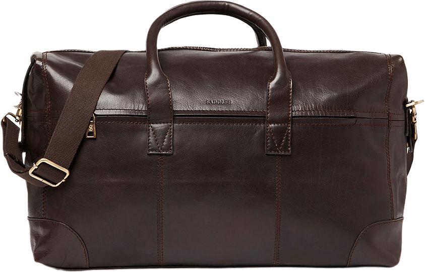 Weekend Bag Metz, från Saddler, i färgen Dk.brown.