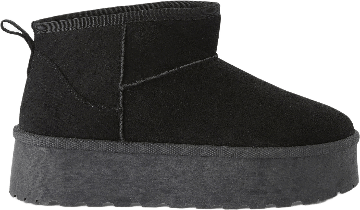 Fodrade ankelboots med hög sula, från Carin Wester, i färgen Black.