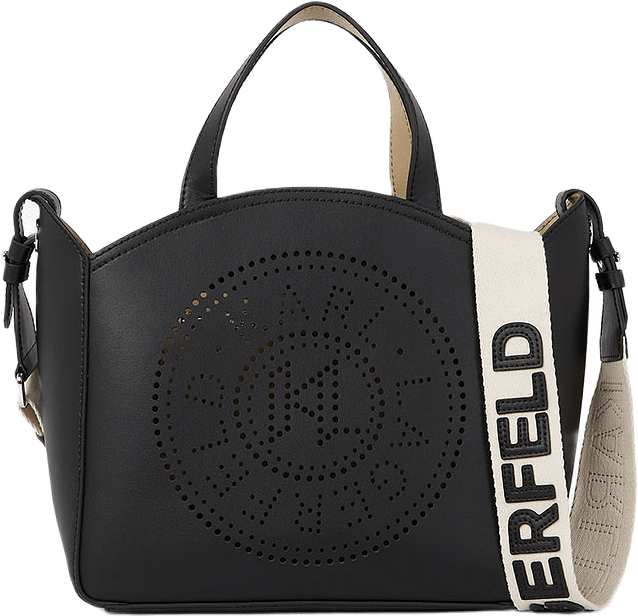 Circle Small Tote Perforated