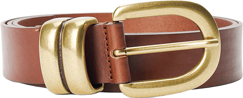 Zoira läderbälte, från By Malene Birger, i färgen Dark Brown.